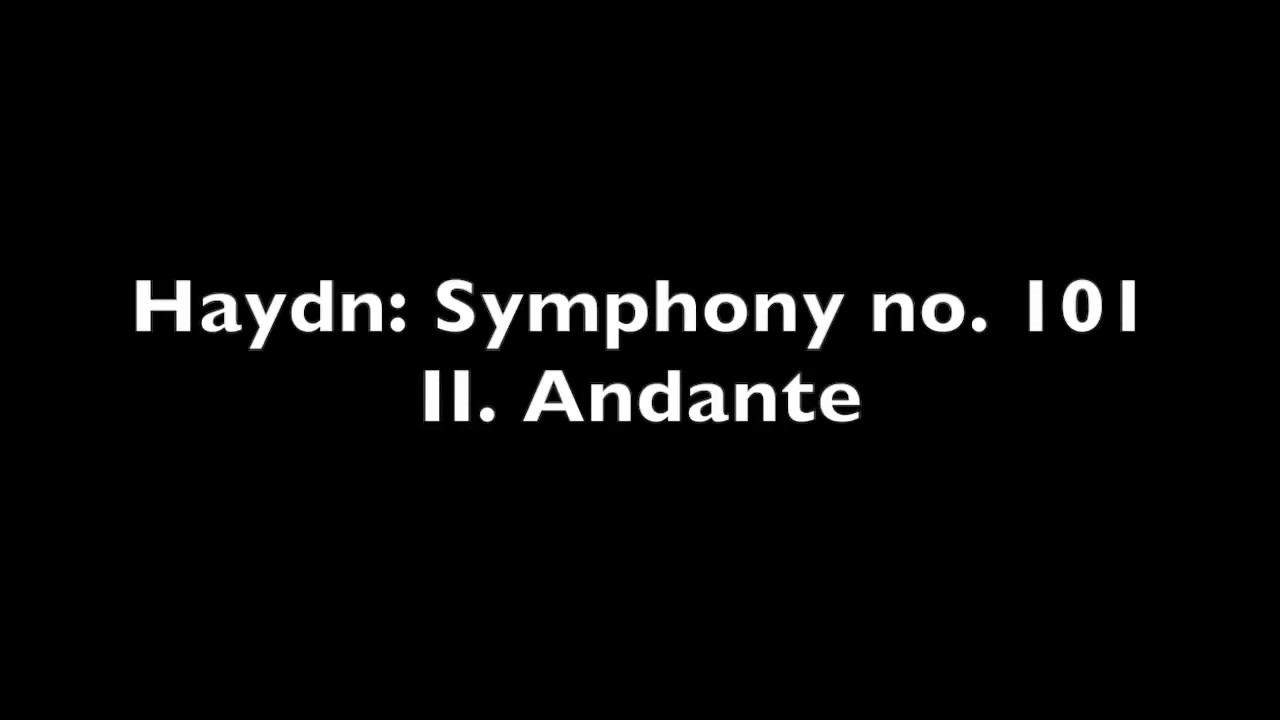 haydn symphony 101